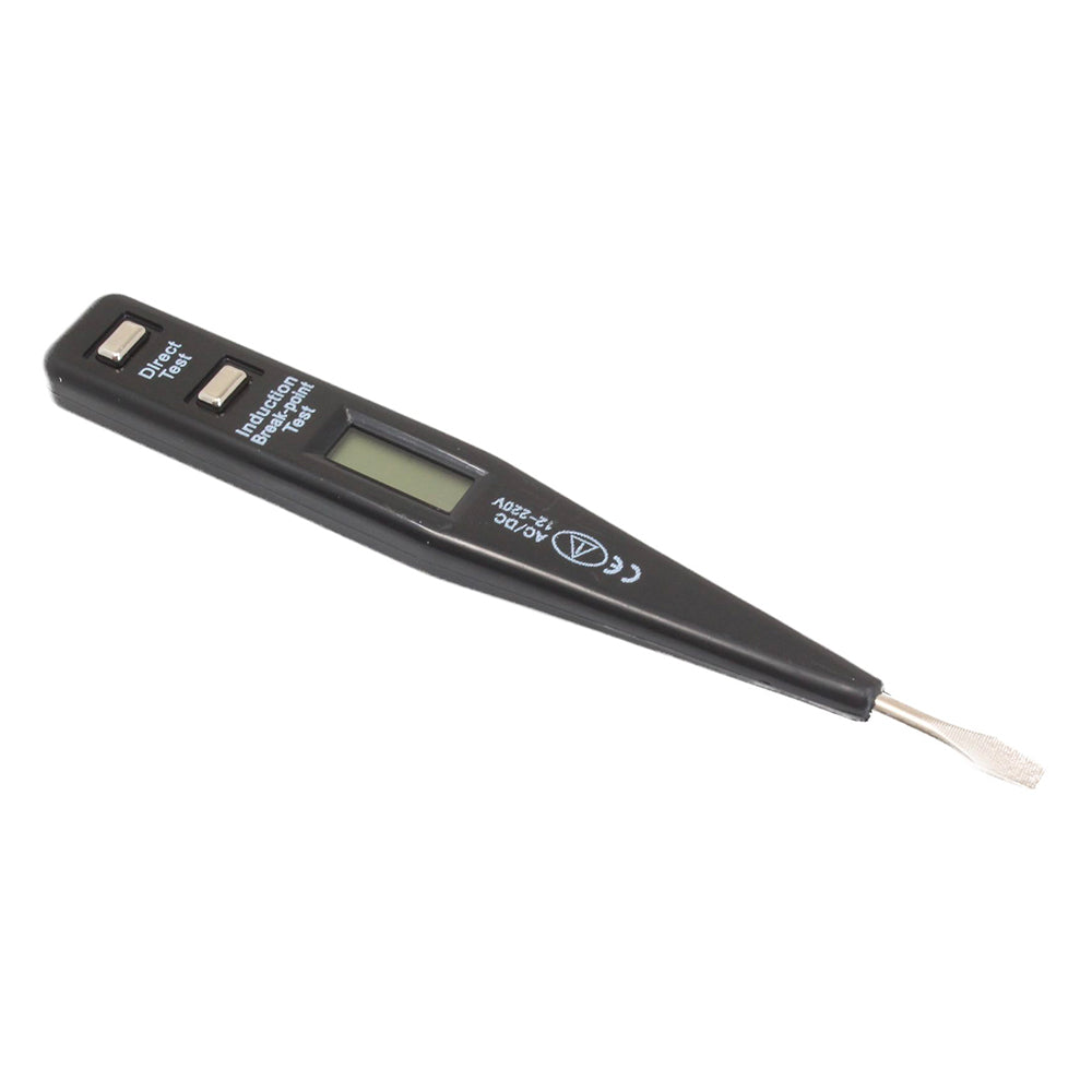 Lcd fázisceruza - feszültségmérő ceruza ac/dc 12-250v