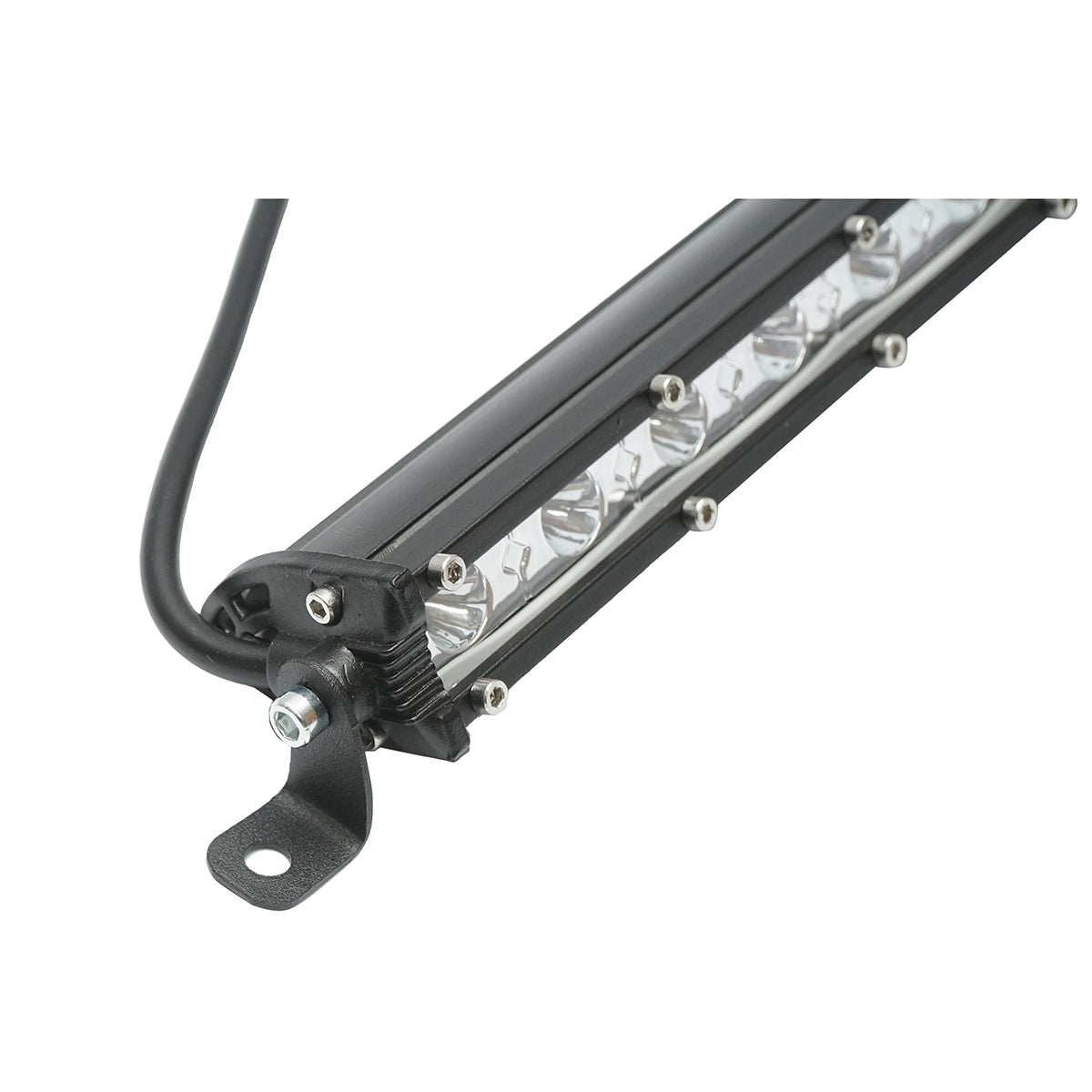 LED fényhíd, rúd típus, 12 LED-del, 9–60V, 36W, 6000K, Breckner Germany