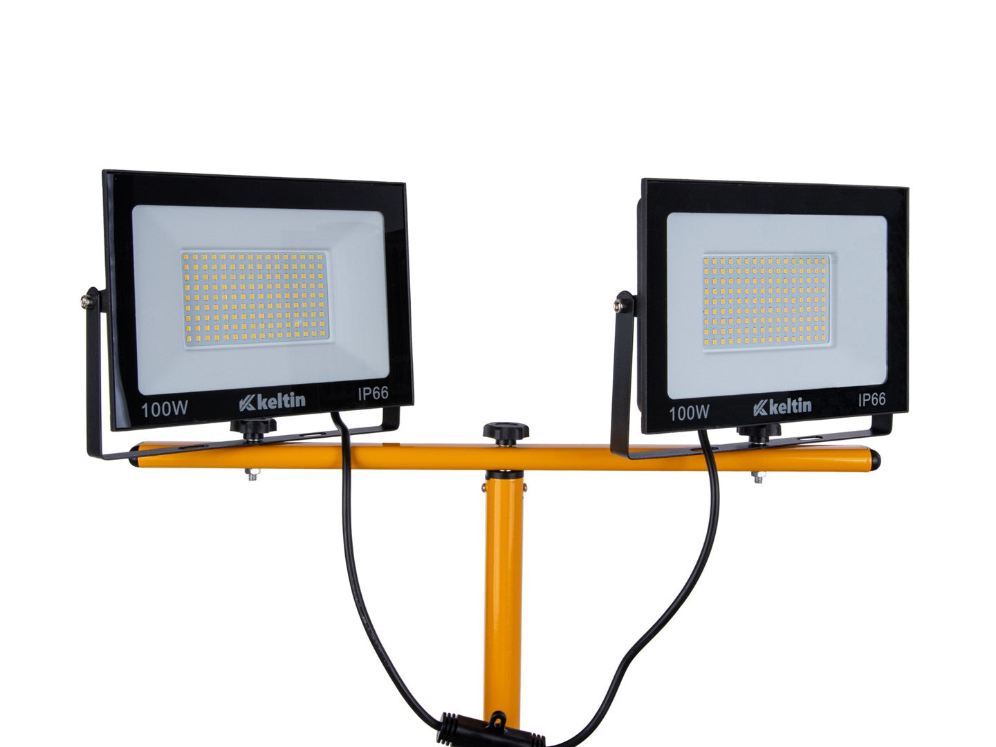 Led munkalámpa 2 x 100W 6500k állítható állvánnyal