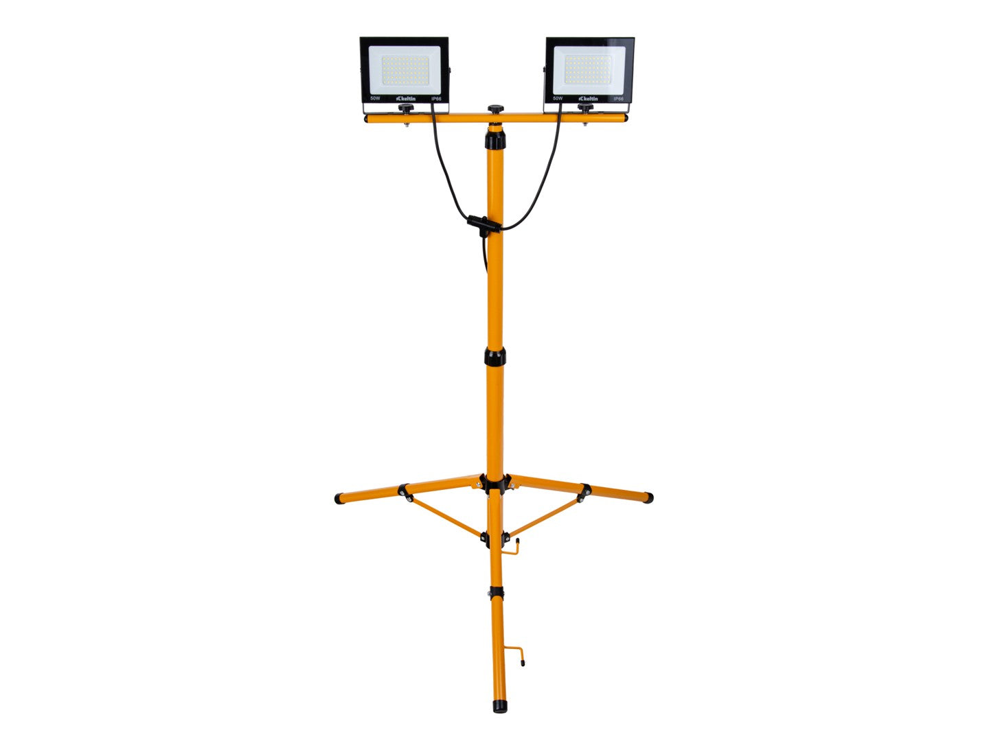 Led munkalámpa 2 x 50W 6500k állítható állvánnyal