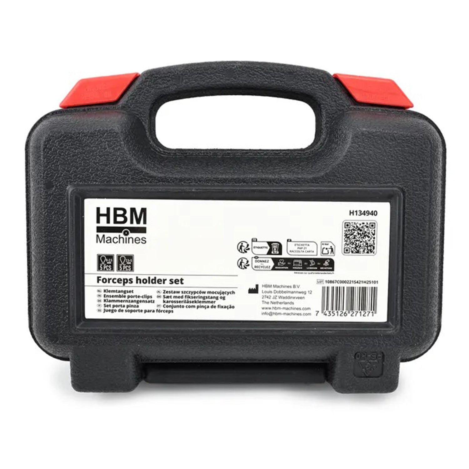 Lemezrögzítő fogó és bilincs készlet hegesztéshez 11 db HBM