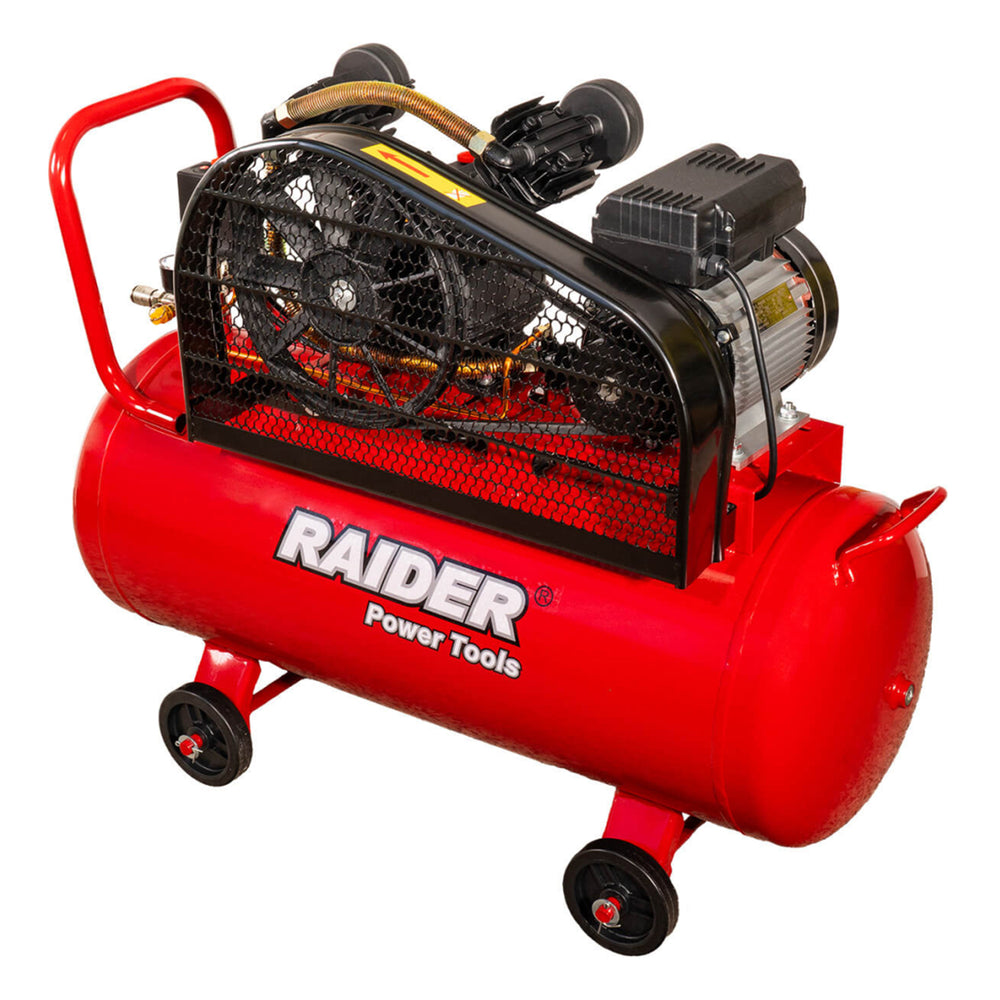 Légkompresszor 100l 2le 1.5KW 8 bar 220V RAIDER