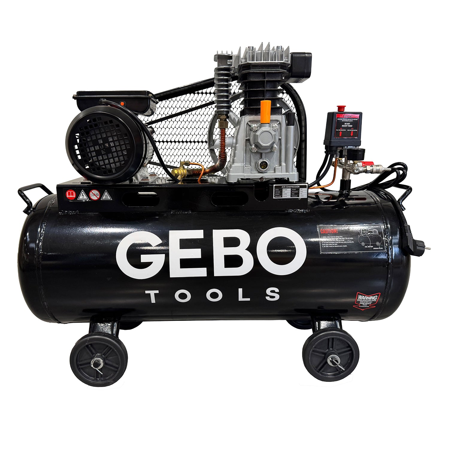 Légkompresszor 100l 3 le 220 v GEBO TOOLS