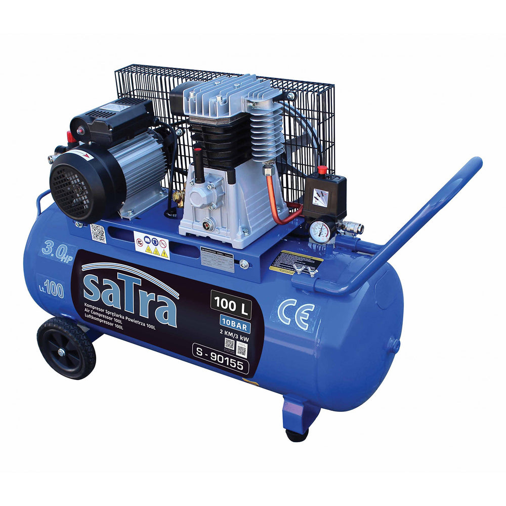 Légkompresszor 100l 3le 230V SATRA