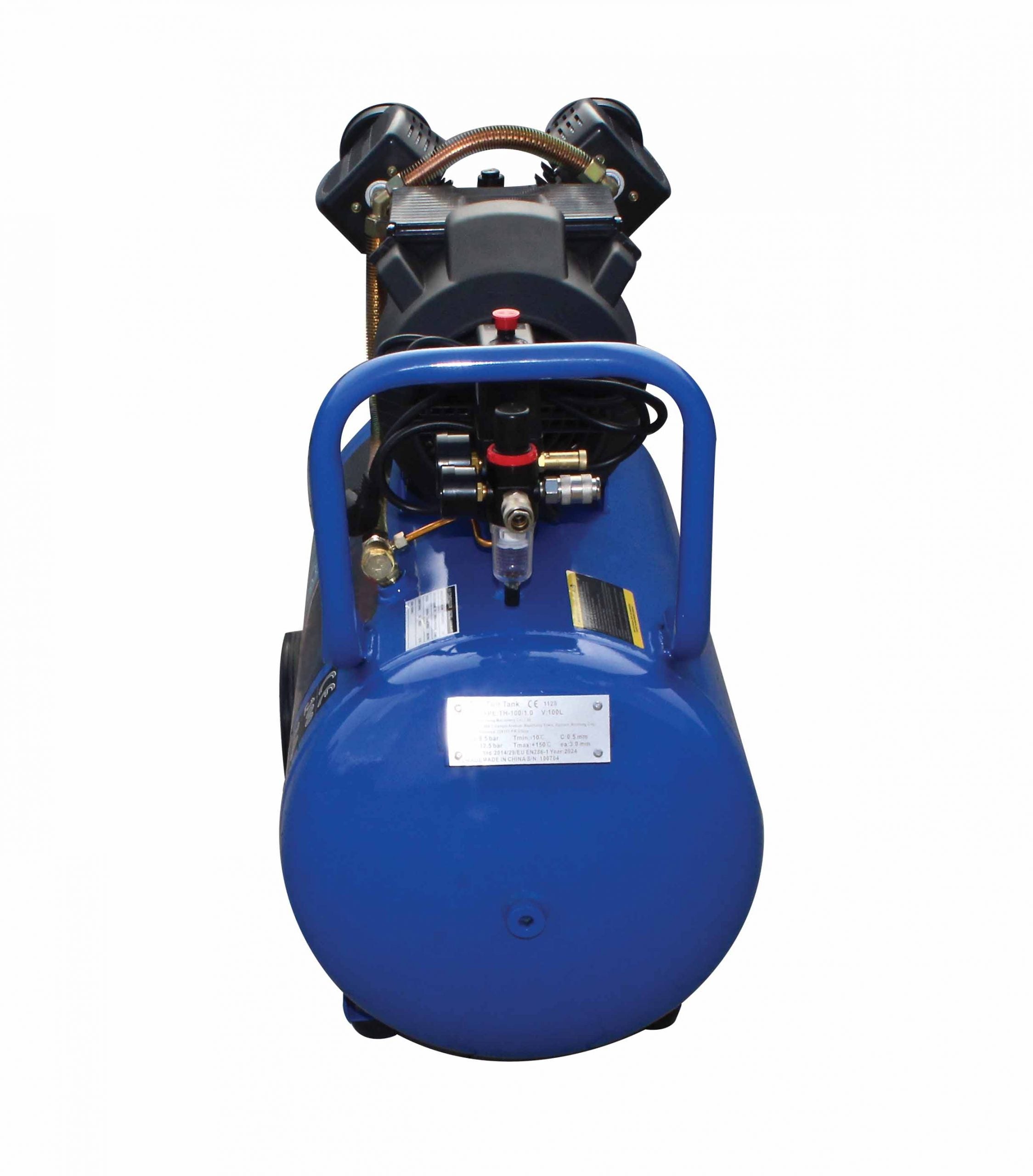 Légkompresszor közvetlen bekötéssel 100l