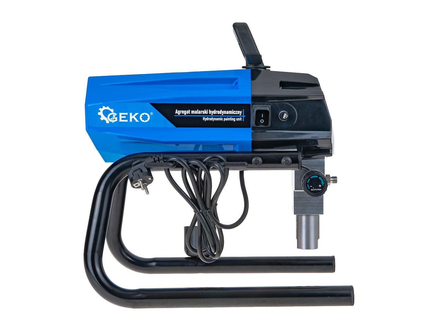 Légmentes festékszóró pisztoly sp460 1000w 210bar 1.8l//perc 13 m tömlővel 517-es fúvókával