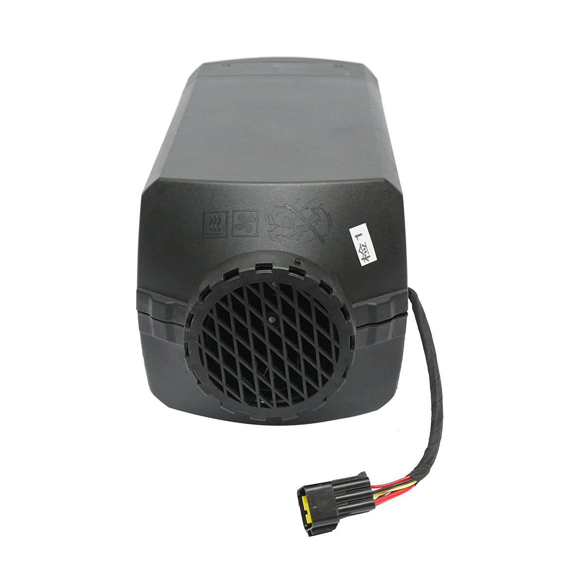 Állóhelyzeti fűtés, gazdaságos sirocou 12–24V, 5KW, LCD kijelzővel és távirányítóval, Bourget, műanyag