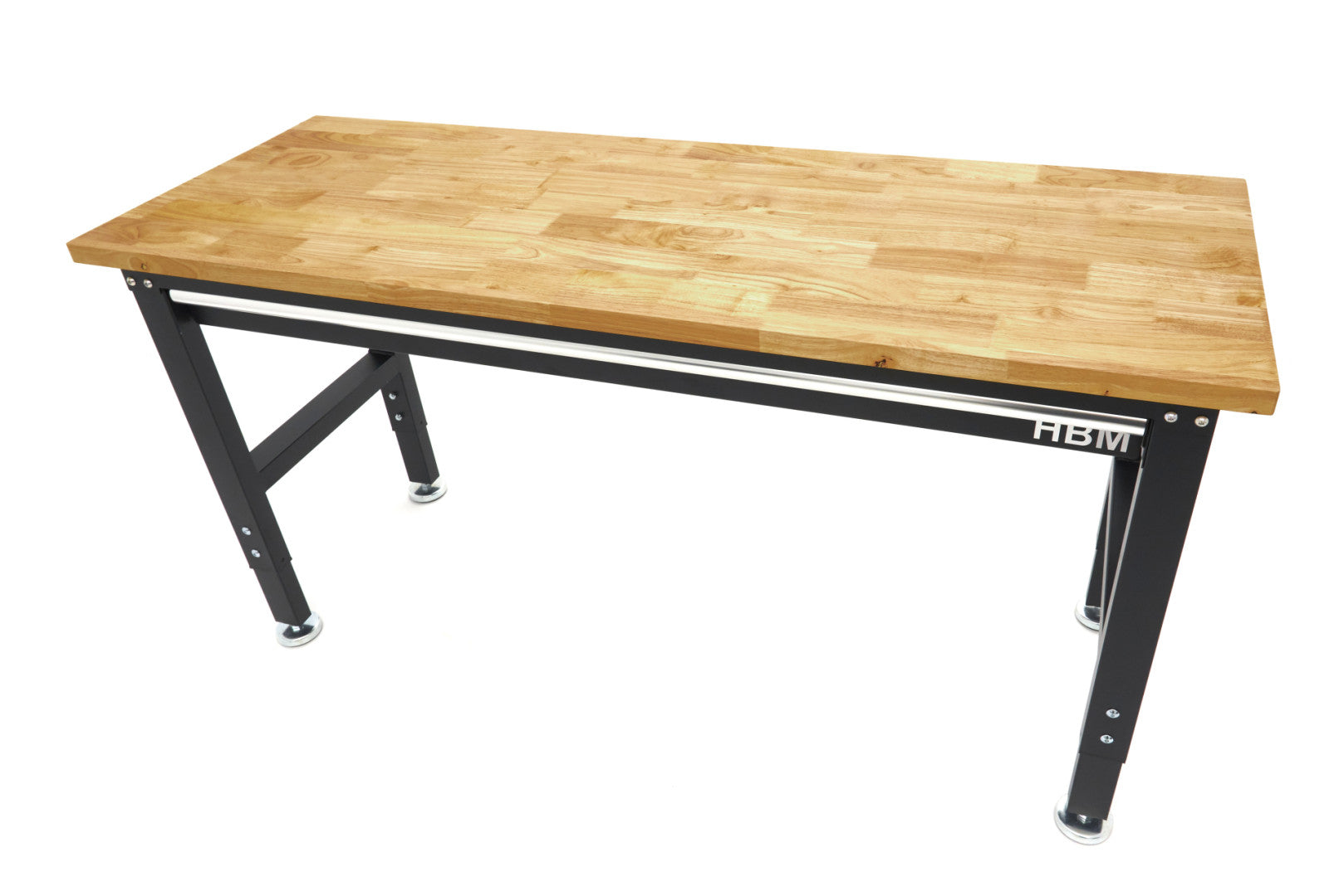 Állítható magasságú munkapad fa munkalappal 152cm HBM MACHINES