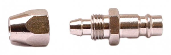 Magas nyomású légtömlő levegőcső csatlakozó 8 x 10 mm
