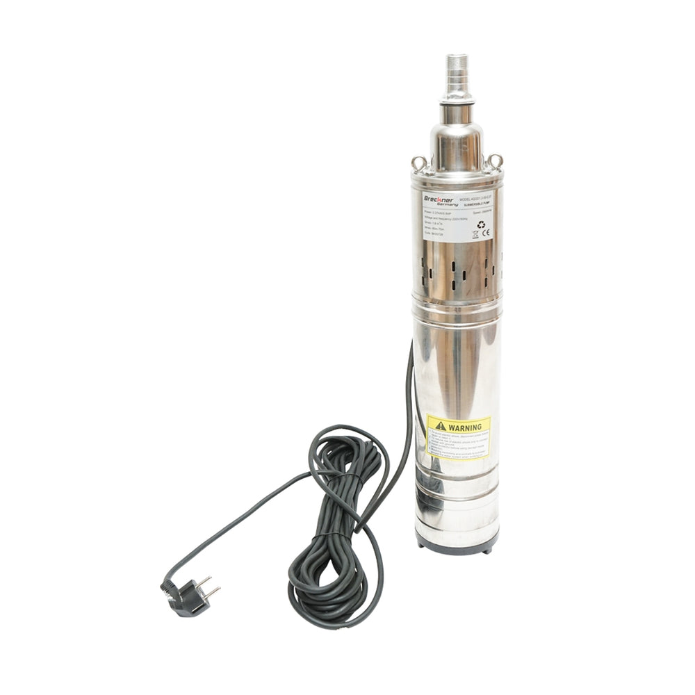 Merülő vízszivattyú d100mm, 30l/min mélység 50m, 220V, 370W 4qgd1.2-50-0.37 BRECKNER GERMANY