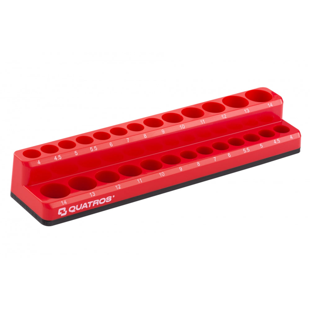 Mágneses dugókulcs tartó 1/4" metrikus