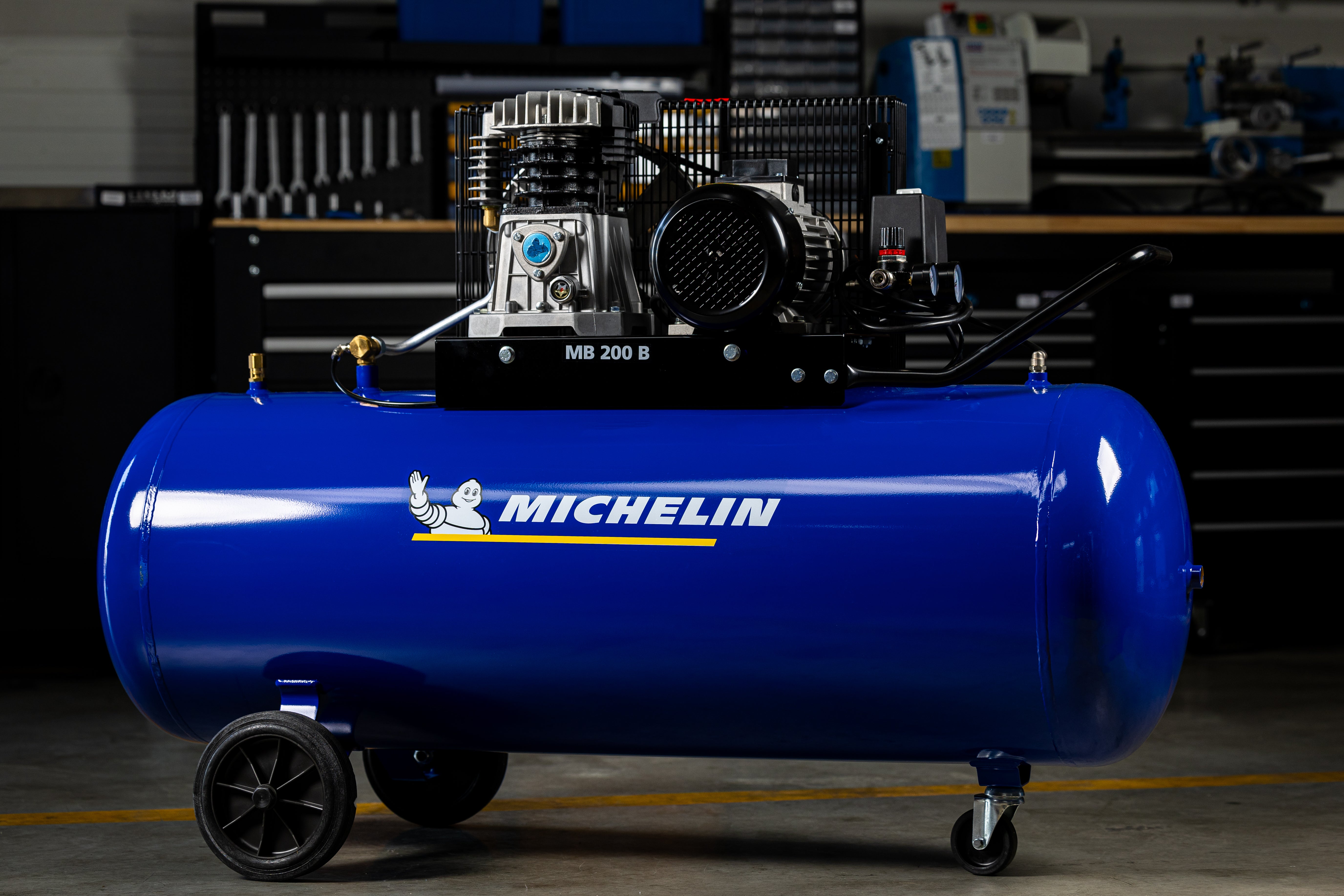 Michelin kompresszor 200l 3le 230V fiac italy