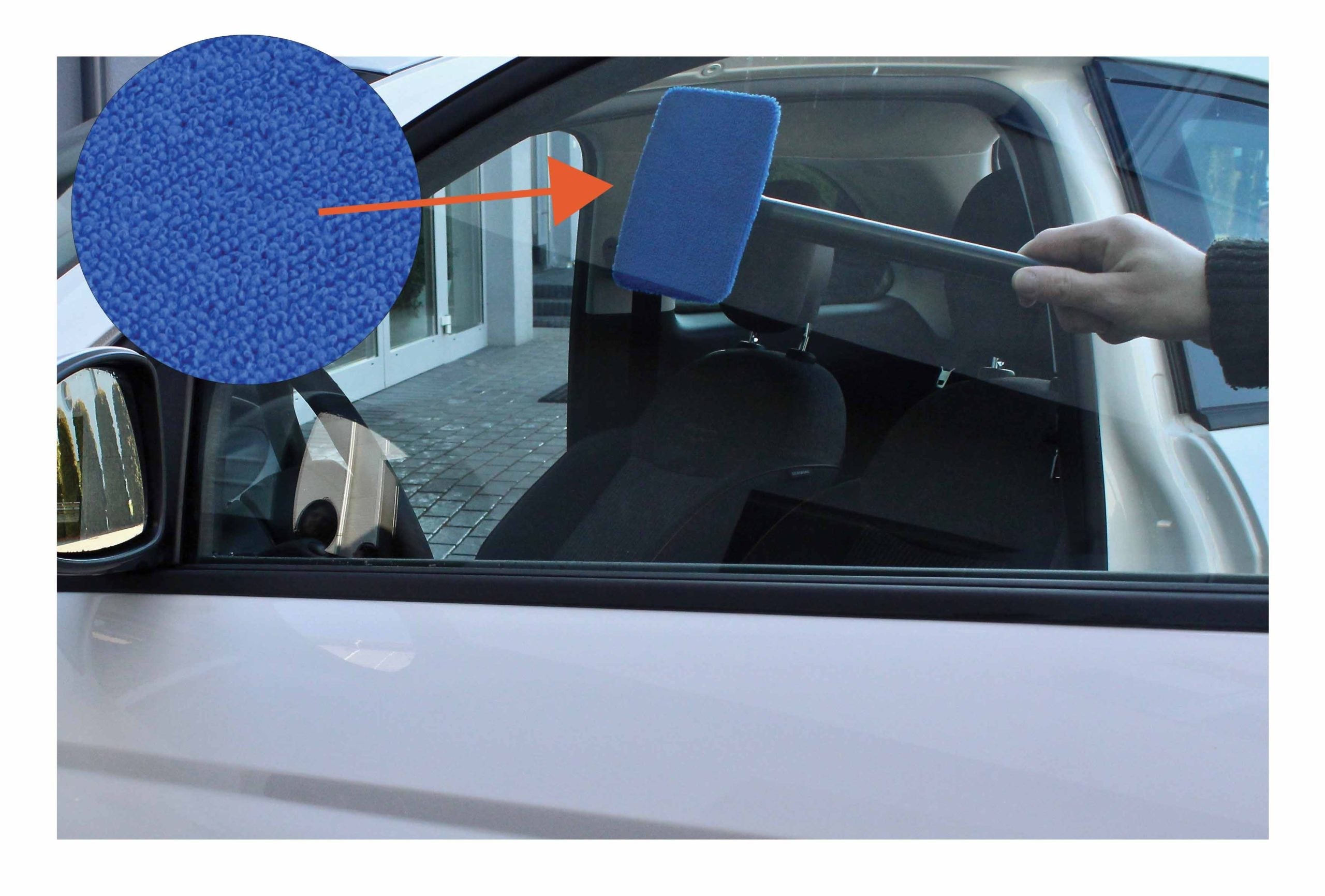 Mikroszálas szélvédő tisztító ergonomikus nyéllel