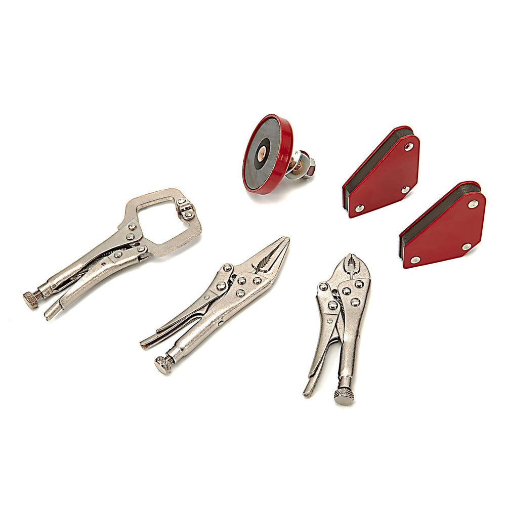 Mini hegesző mágnes és fogó készlet 6 db premium, HBM MACHINES hollandia