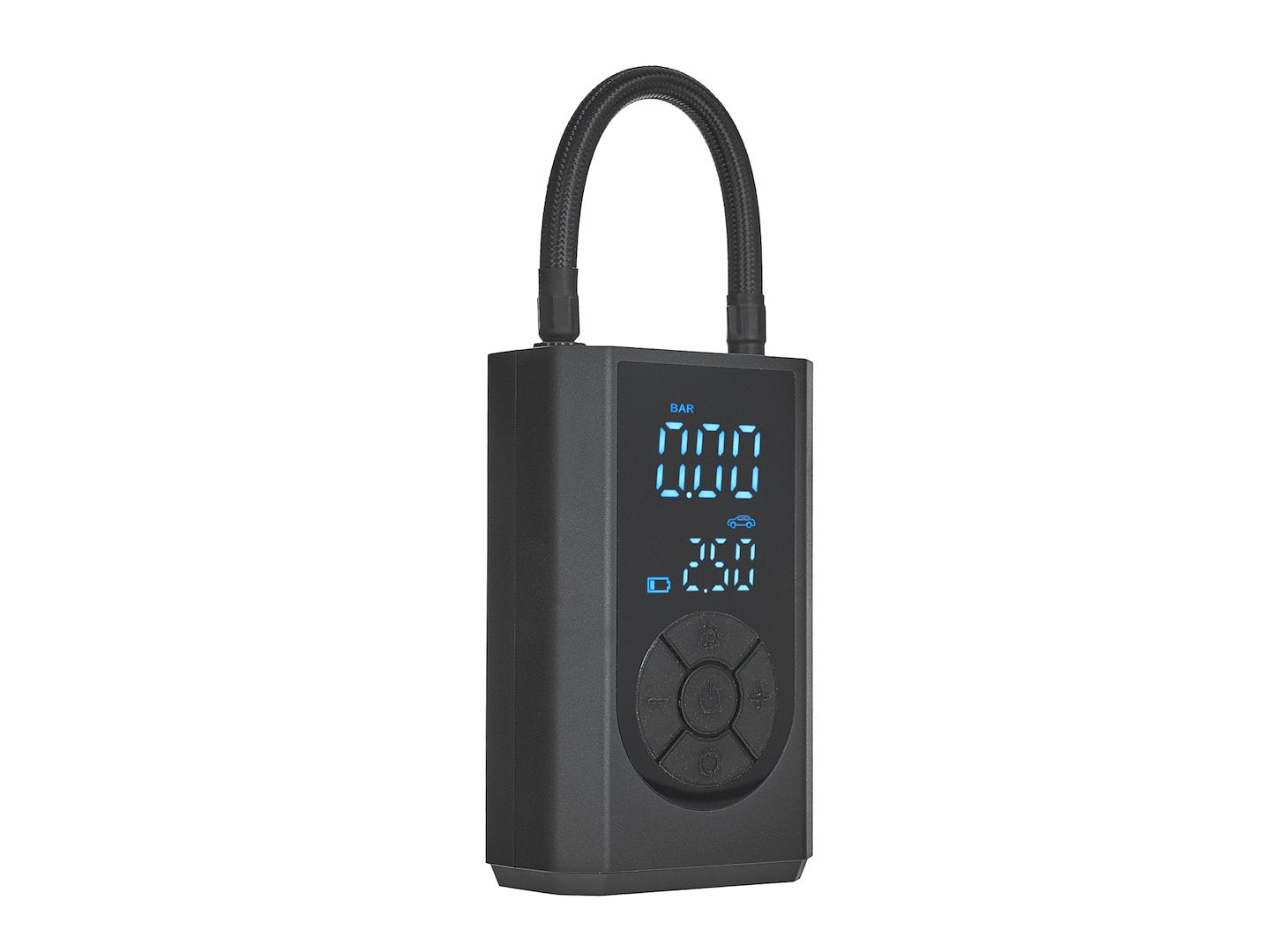 Mini hordozható kompresszor 4000mah 84w akkumulátorral és tartozékokkal GEKO