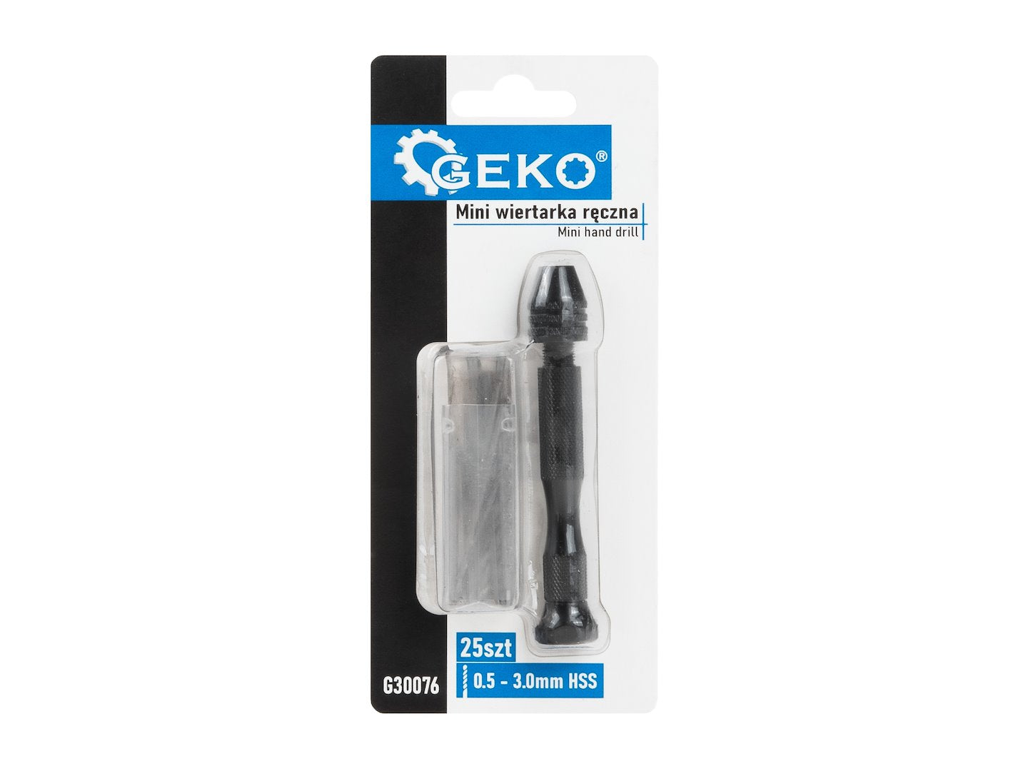 Mini kézi fúró hss fúrószár készlettel 25 db