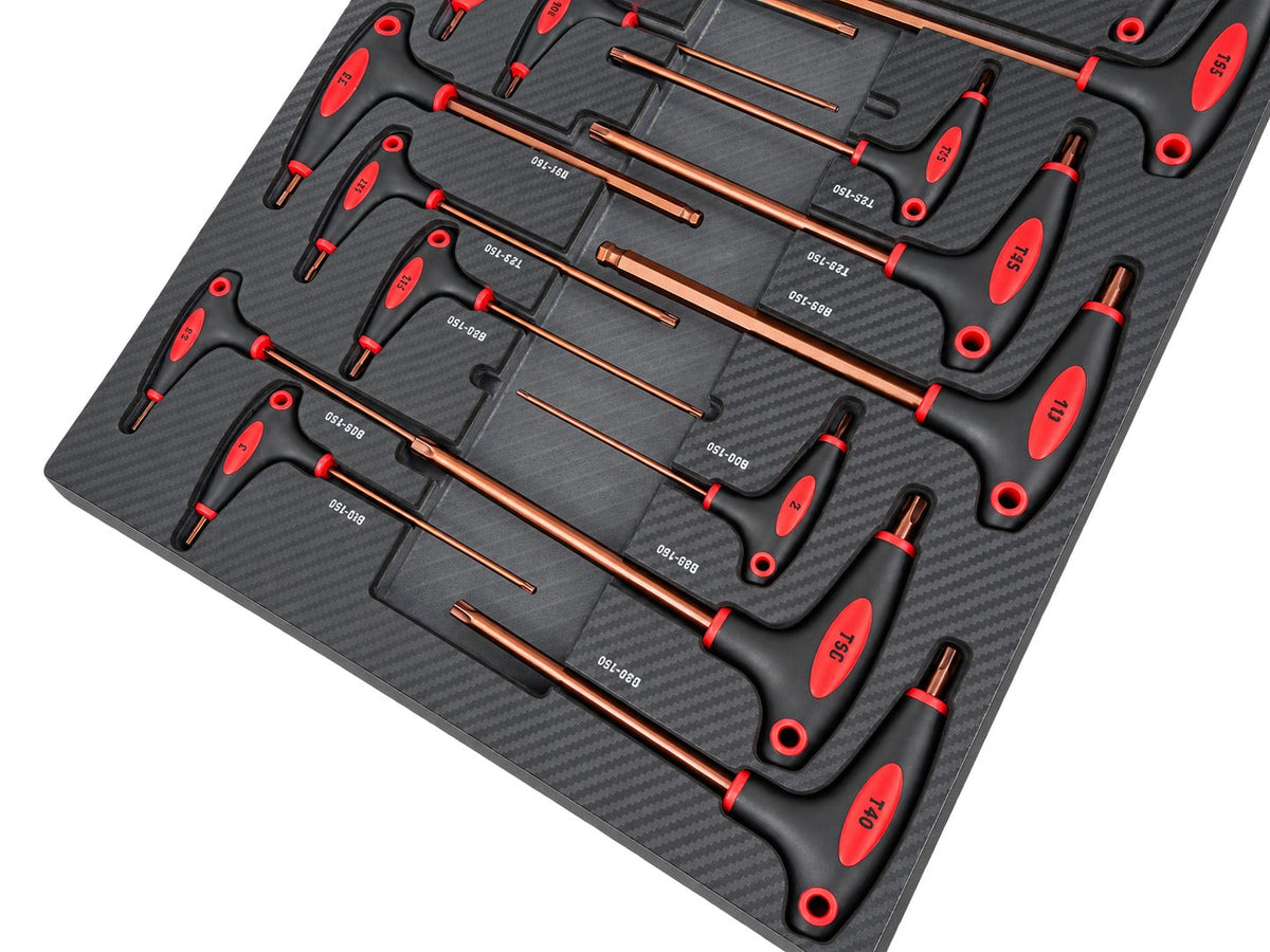 Torx imbus szekrény modul t fogantyúval 18 db GEBO TOOLS