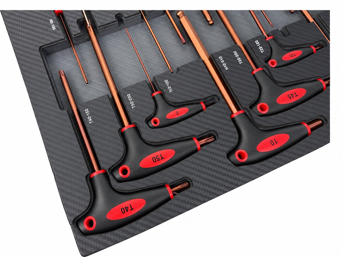 Torx imbus szekrény modul t fogantyúval 18 db GEBO TOOLS