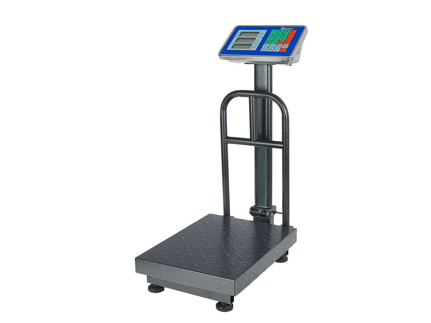 Mérleg platformal és összecsukható karral LCD kijelzővel 150 kg GEKO