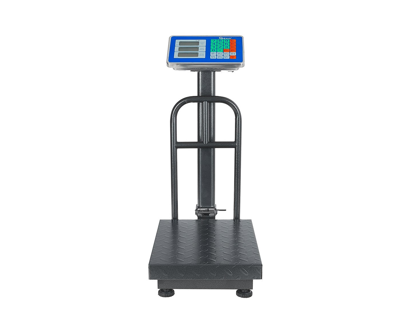 Mérleg platformal és összecsukható karral LCD kijelzővel 150 kg GEKO