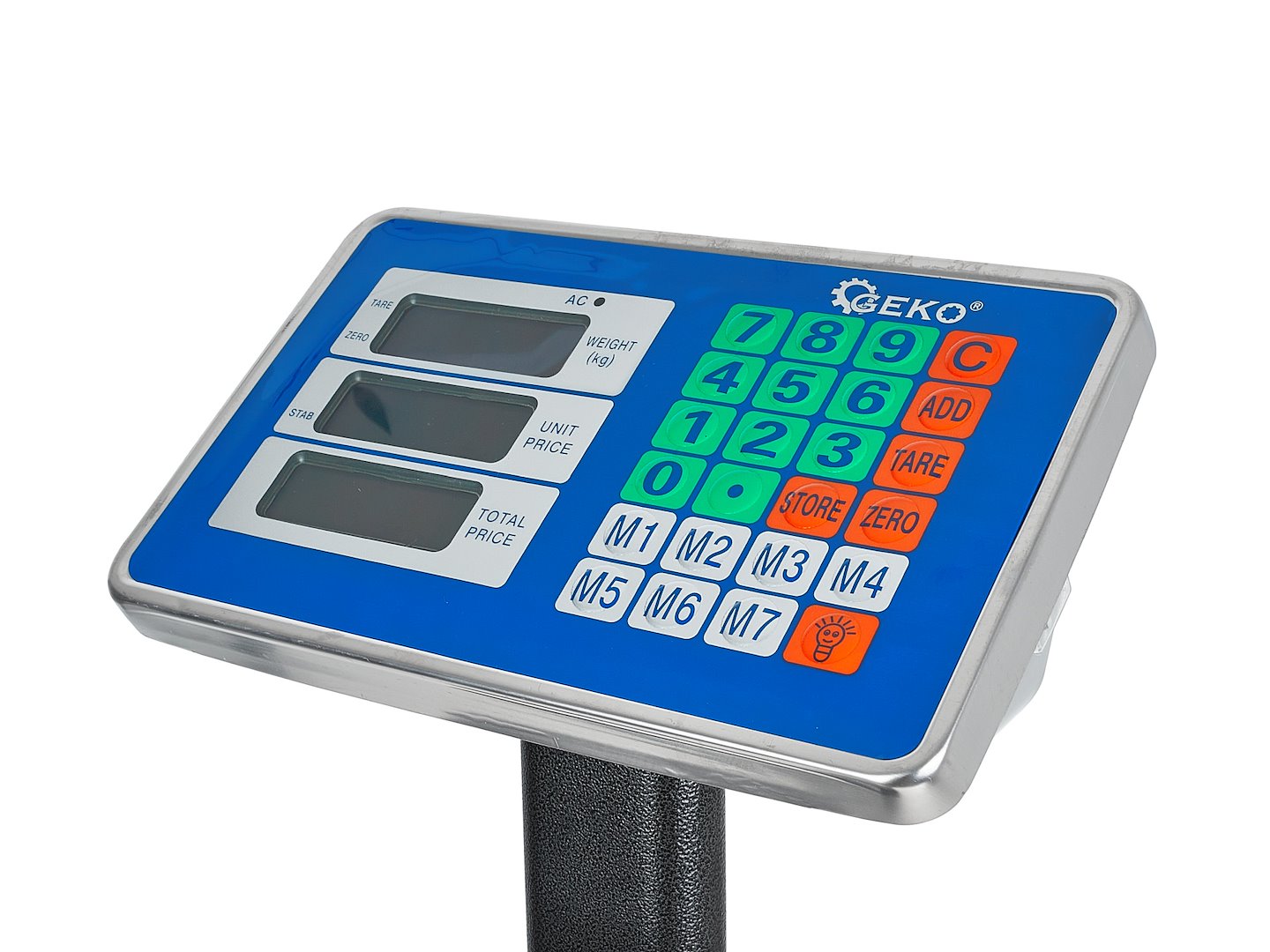 Mérleg platformal és összecsukható karral LCD kijelzővel 300 kg GEKO