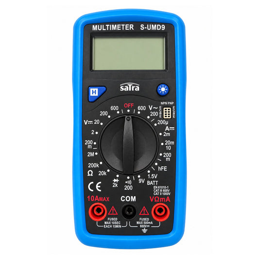 Satra digitális multiméter ac 200-750v dc 200mv-200ma 200ua-200ma