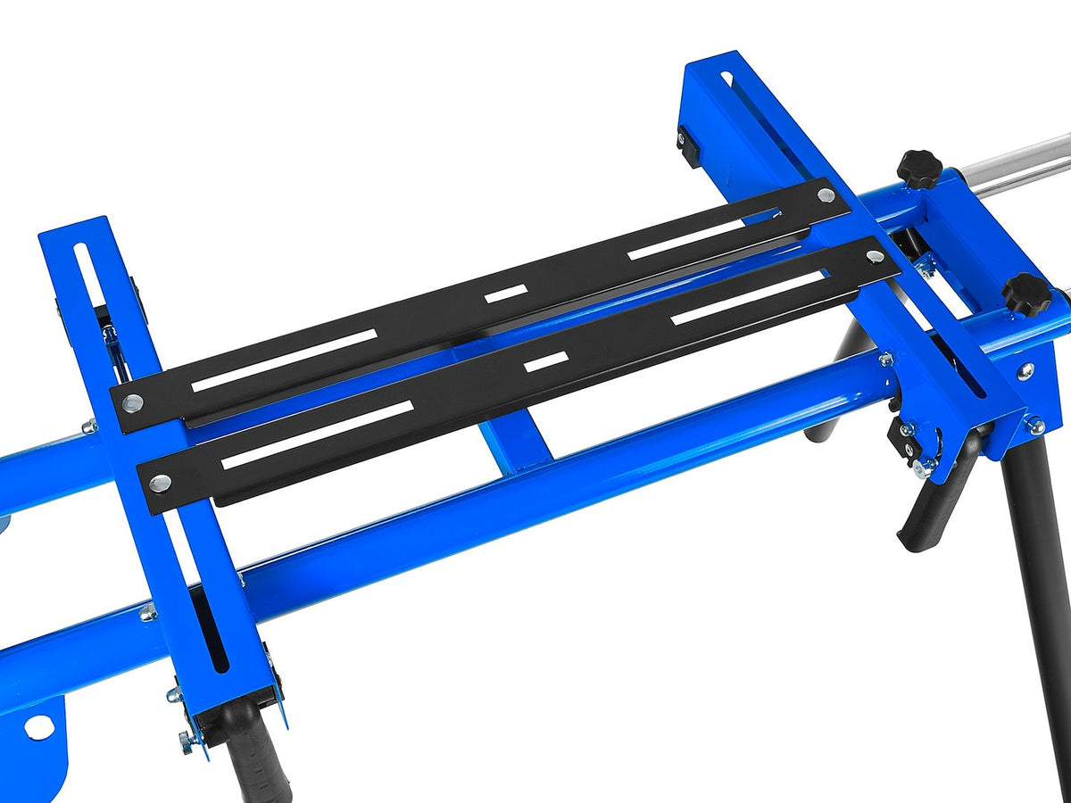 Munkaasztal körfűrészhez 1000–1650 × 580 × 810–910 mm 200 kg GEKO