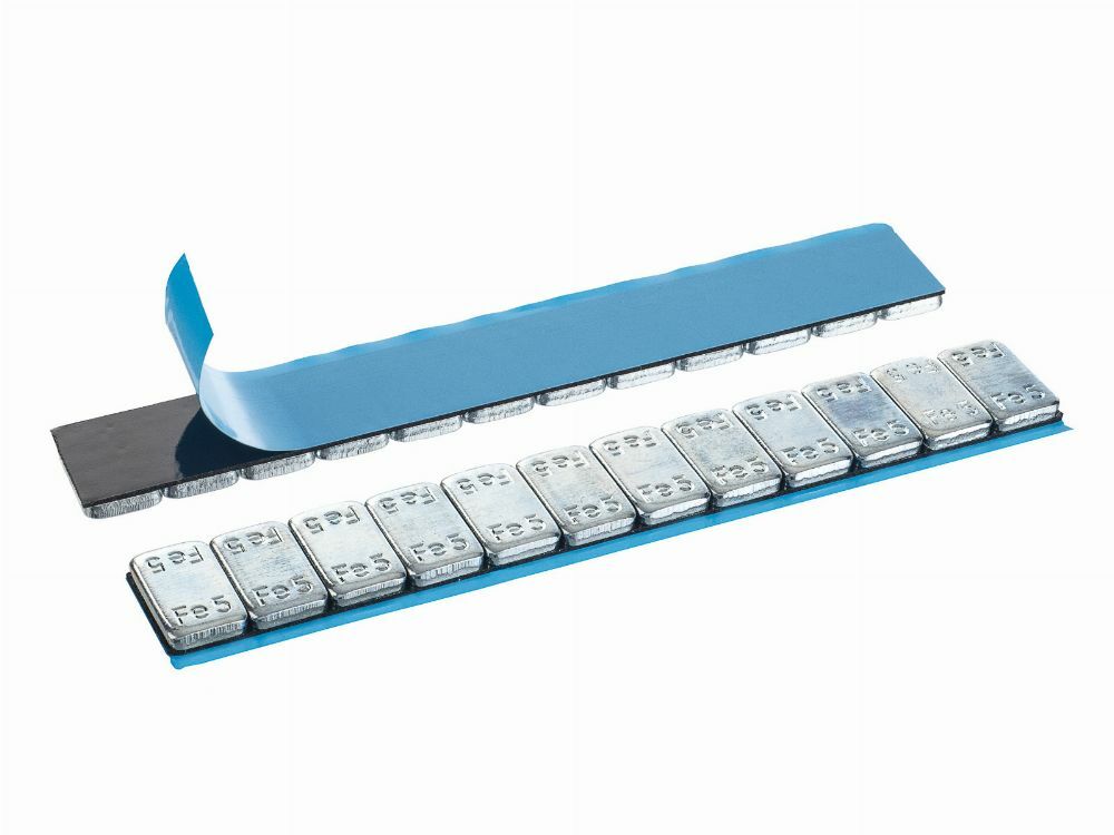 Öntapadó centírozó keréksúly készlet gumiabroncsokhoz 5 g 100 sáv 12 db/sáv