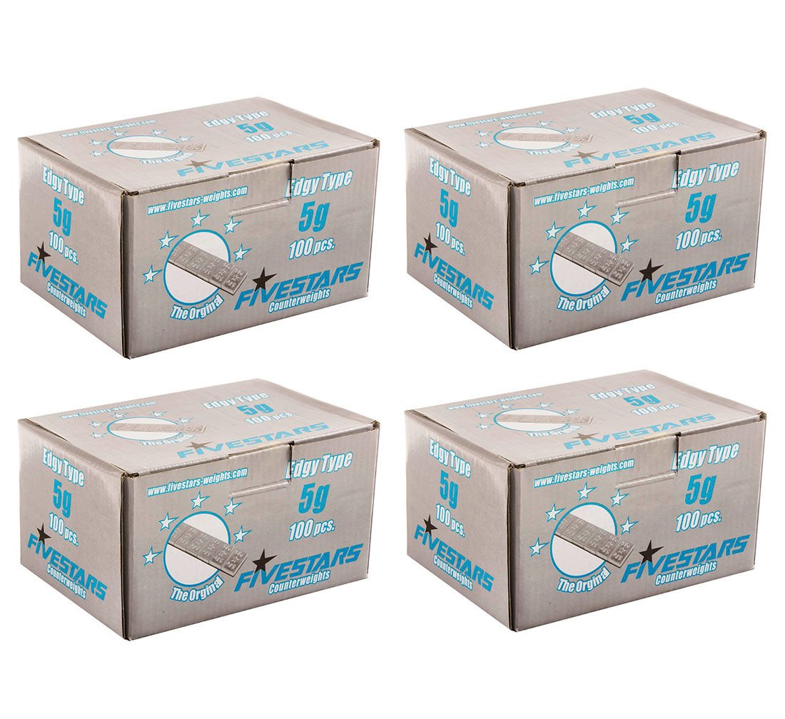 Öntapadó centírozó keréksúly készlet gumiabroncsokhoz 5 g 400 sáv 12 db/sáv (25 kg)