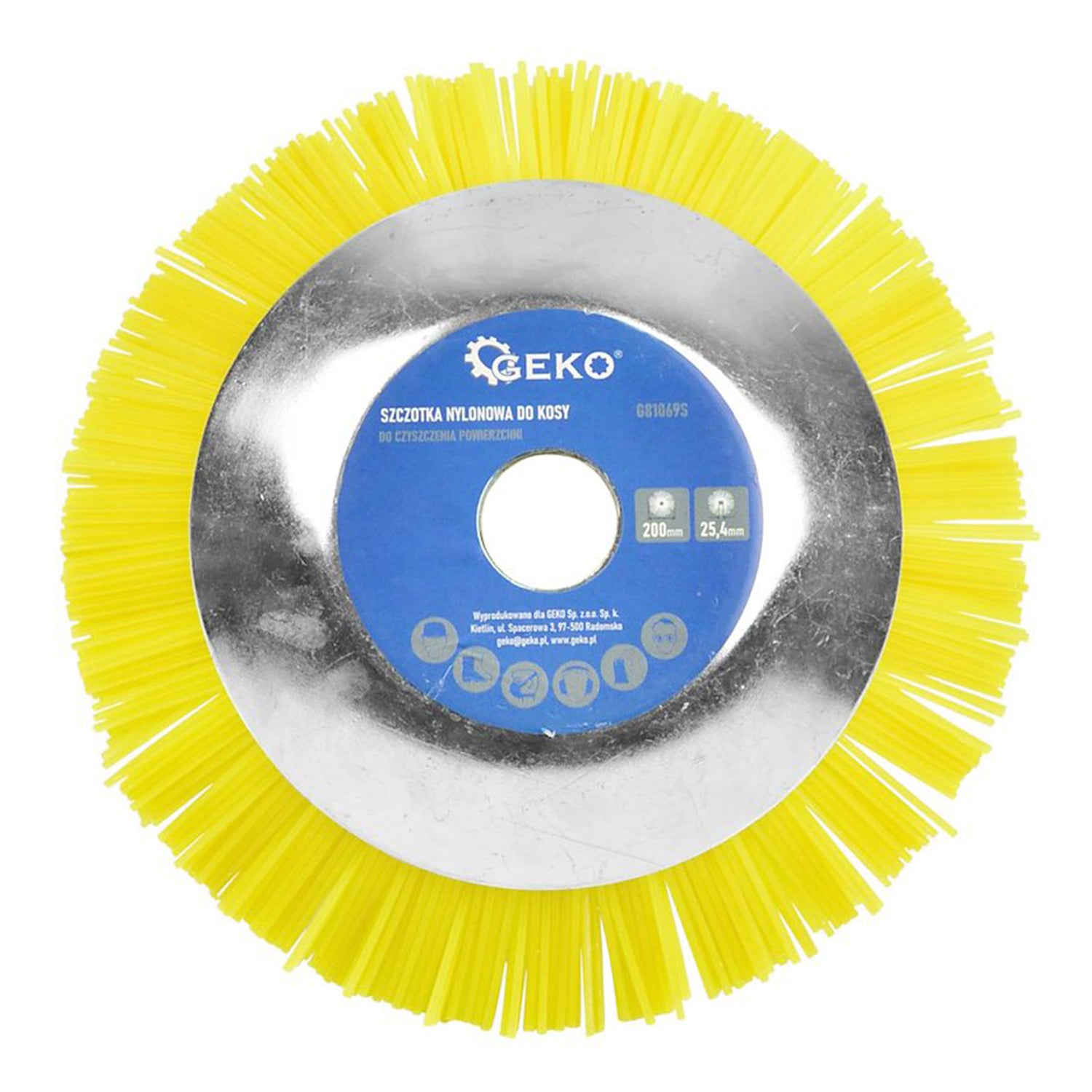 Nylon kefe fűkaszához 200 x 25.4 mm