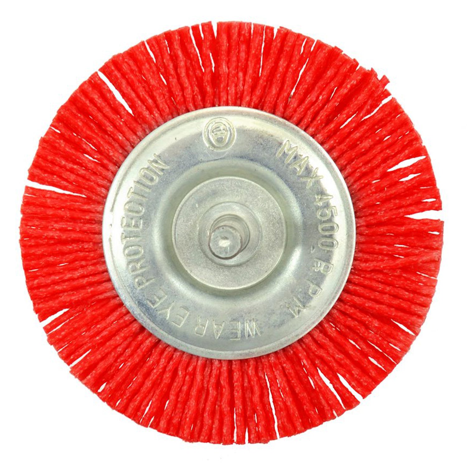 Nylon tárcsakefe 75 mm, 6 mm szárral GEKO