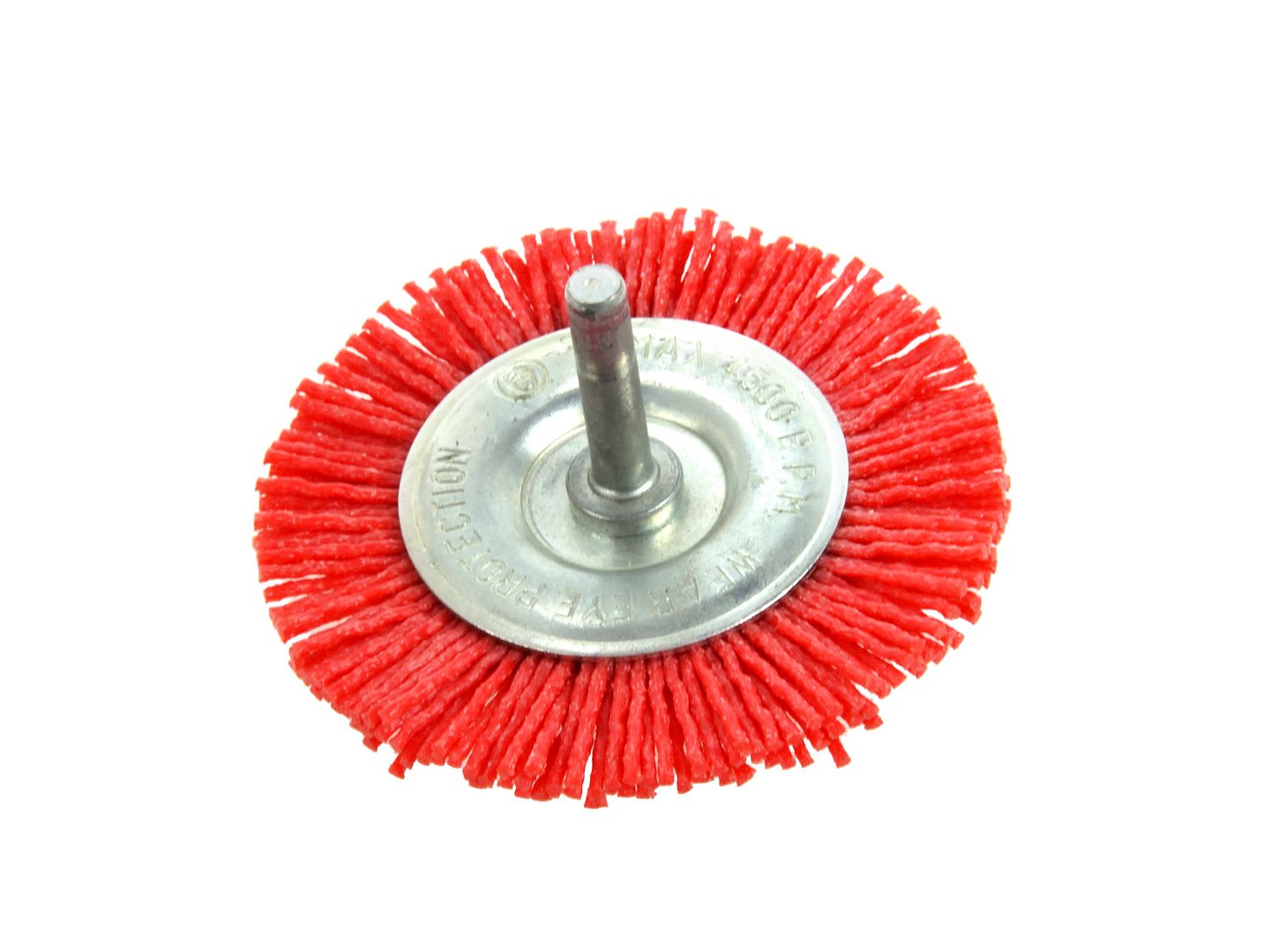 Nylon tárcsakefe 75 mm, 6 mm szárral GEKO