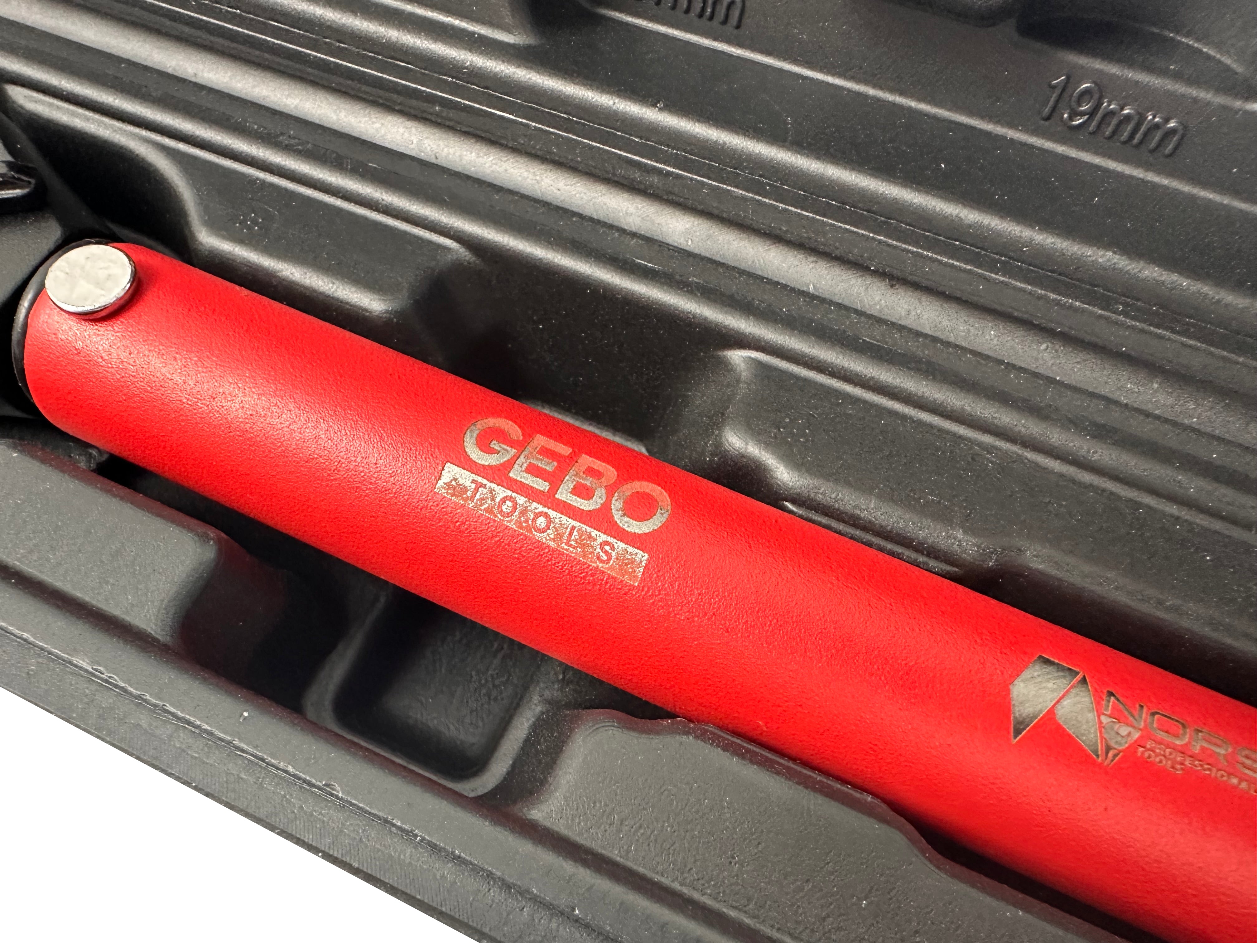 Nyomatékkulcs 1/2" 28-210 NM GEBO TOOLS