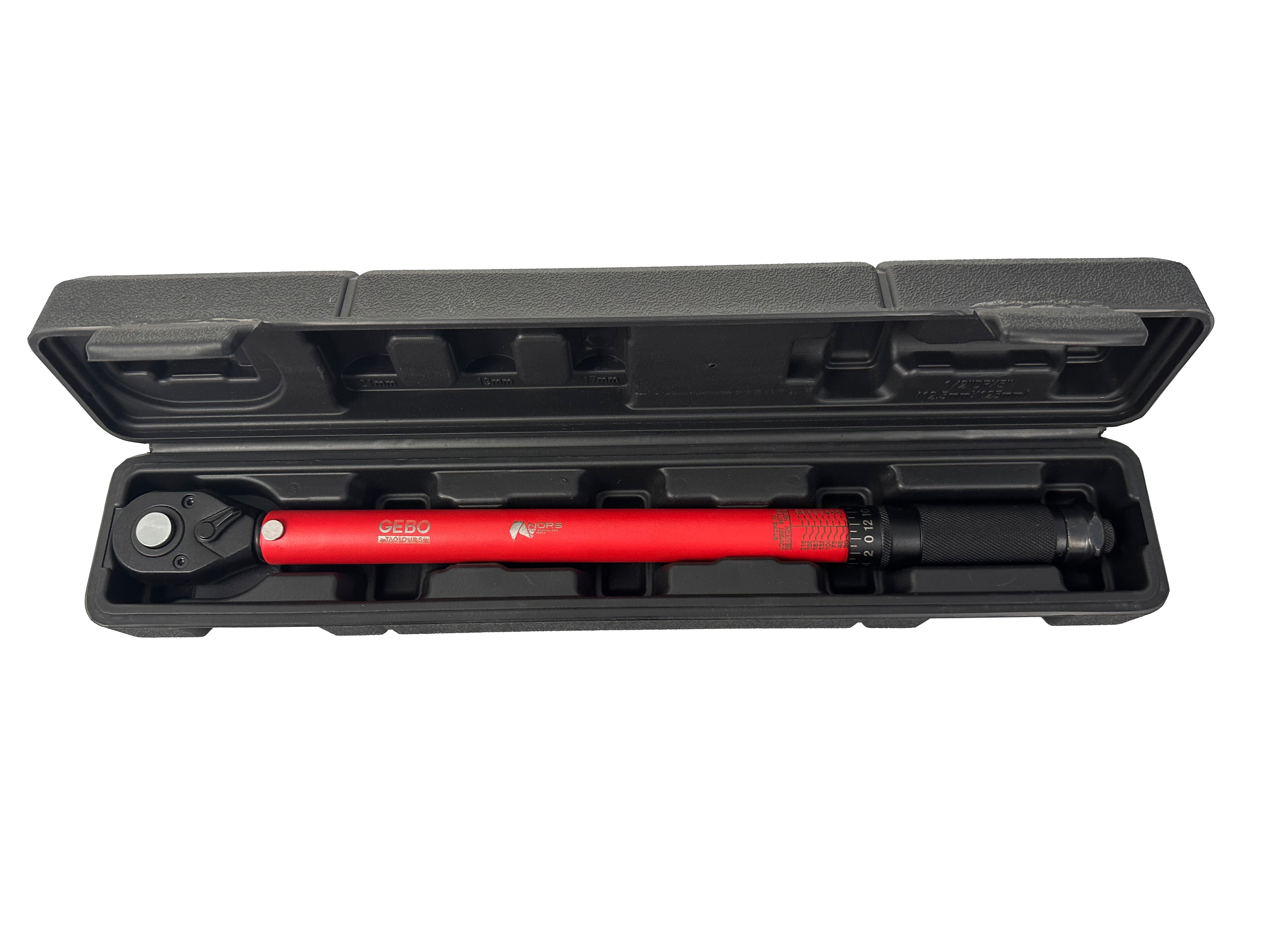 Nyomatékkulcs 1/2" 28-210 NM GEBO TOOLS