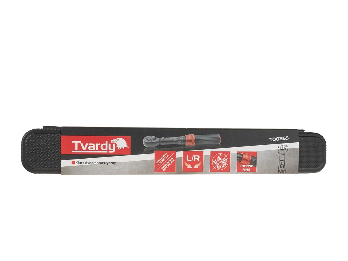 Nyomatékkulcs 1/4 1-6NM TVARDY