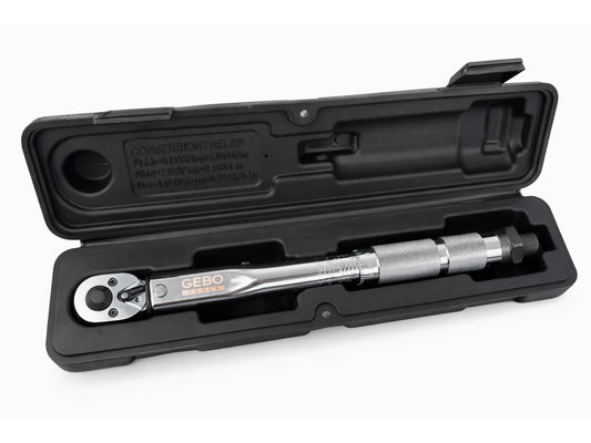 Nyomatékkulcs 1/4" 5-25 NM GEBO TOOLS