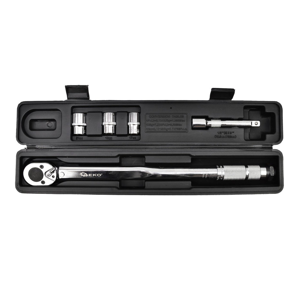 Nyomatékkulcs készlet 1/2" 28-210 NM dugókulccsal és hosszabbítóval