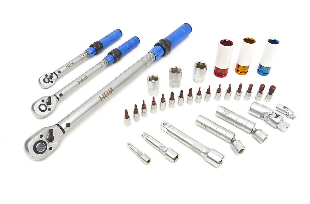 Nyomatékkulcs készlet 5 – 220NM 32 db HBM