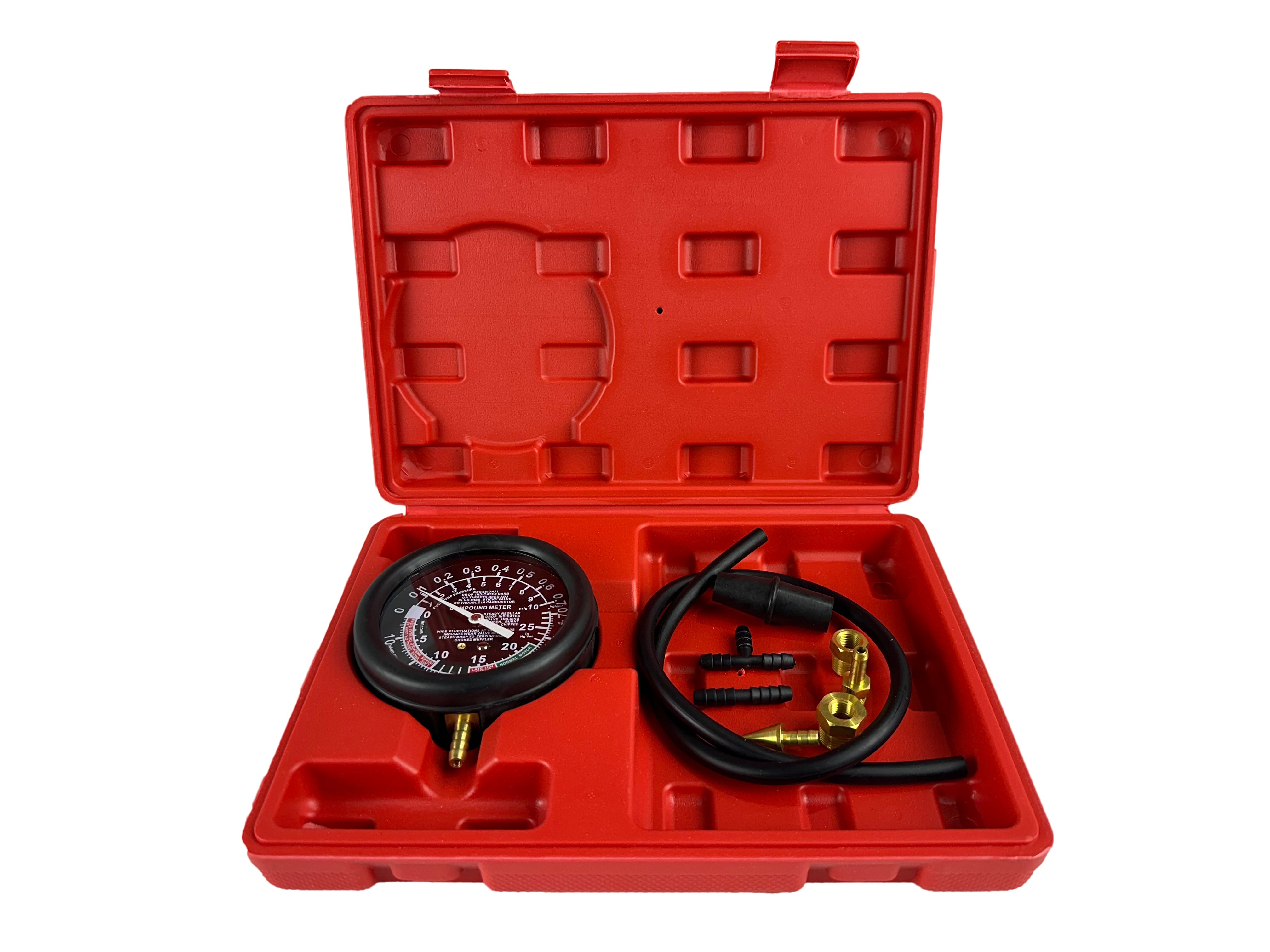 Nyomás- és vákuummérő GEBO TOOLS