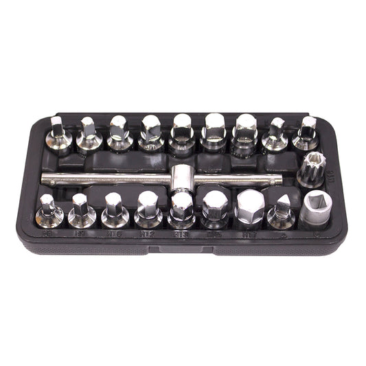 Olajleeresztő kulcs készlet 20 db KROFTOOLS
