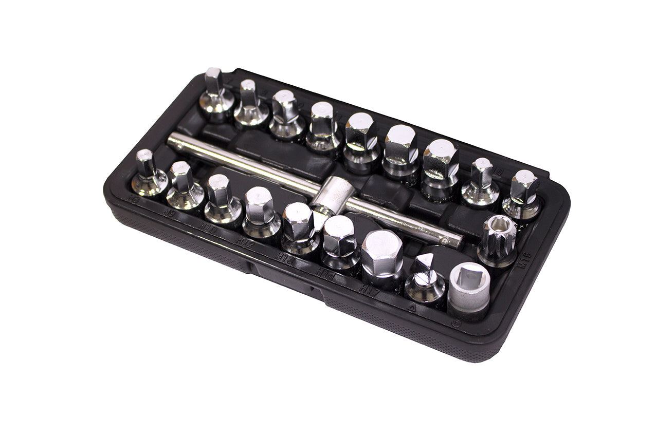Olajleeresztő kulcs készlet 20 db KROFTOOLS