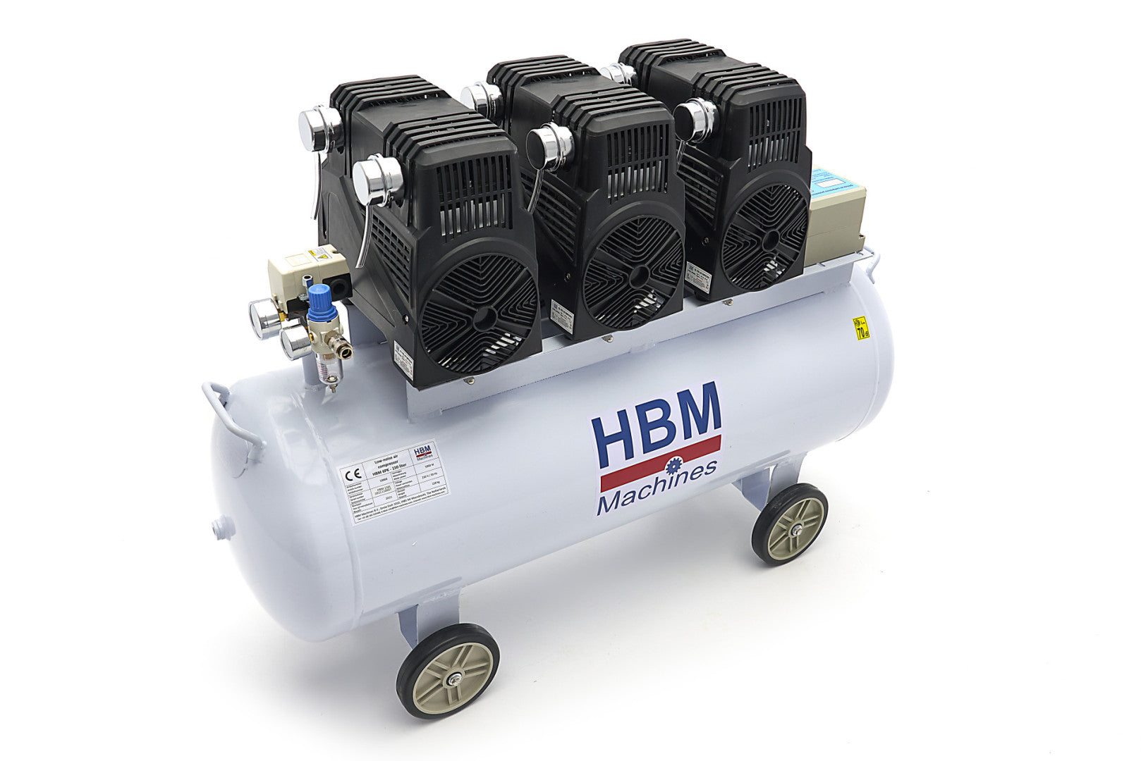 Olajmentes halk kompresszor 150l HBM