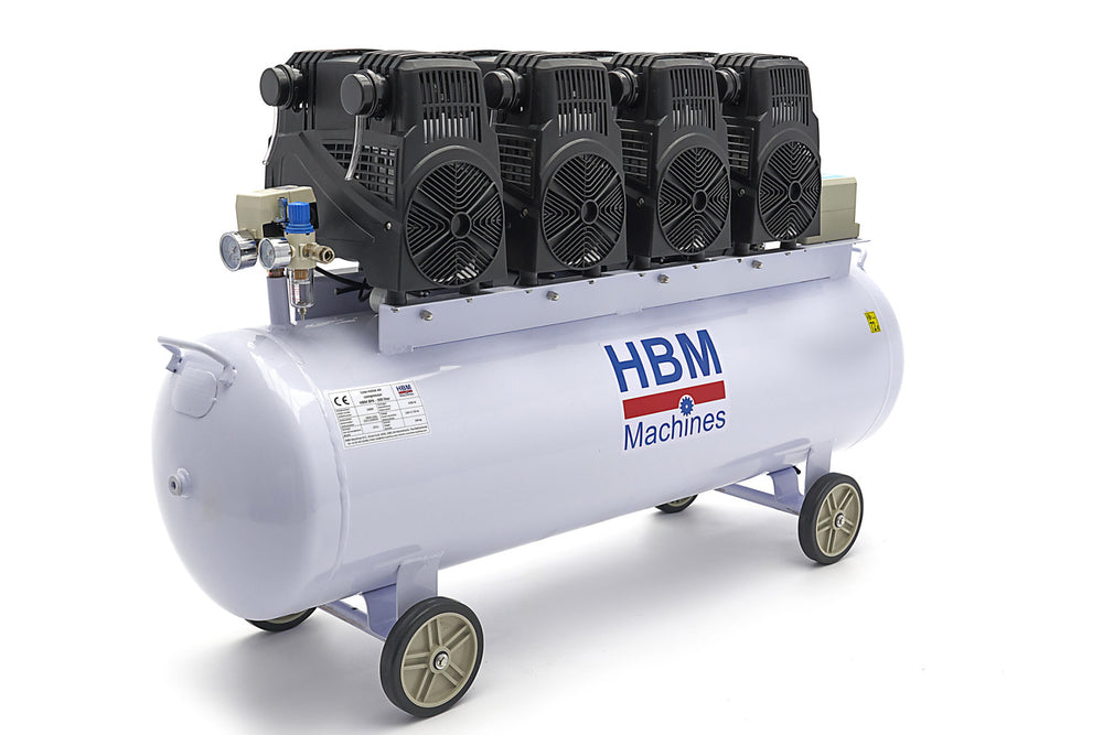 Olajmentes halk kompresszor 200l 8le HBM MACHINES hollandia