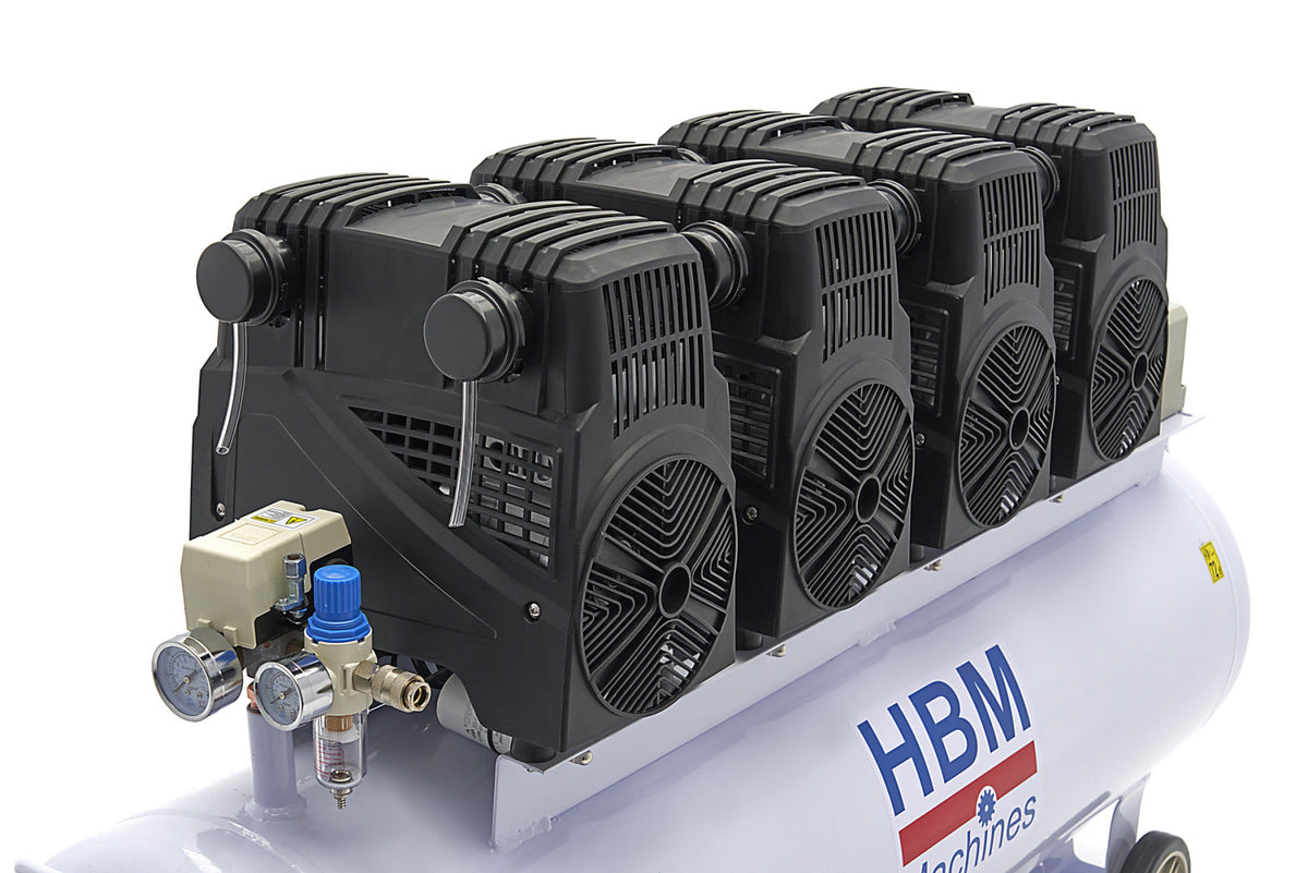 Olajmentes halk kompresszor 200l 8le HBM MACHINES hollandia