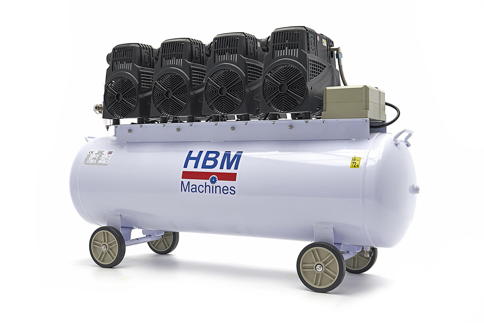 Olajmentes halk kompresszor 200l 8le HBM MACHINES hollandia