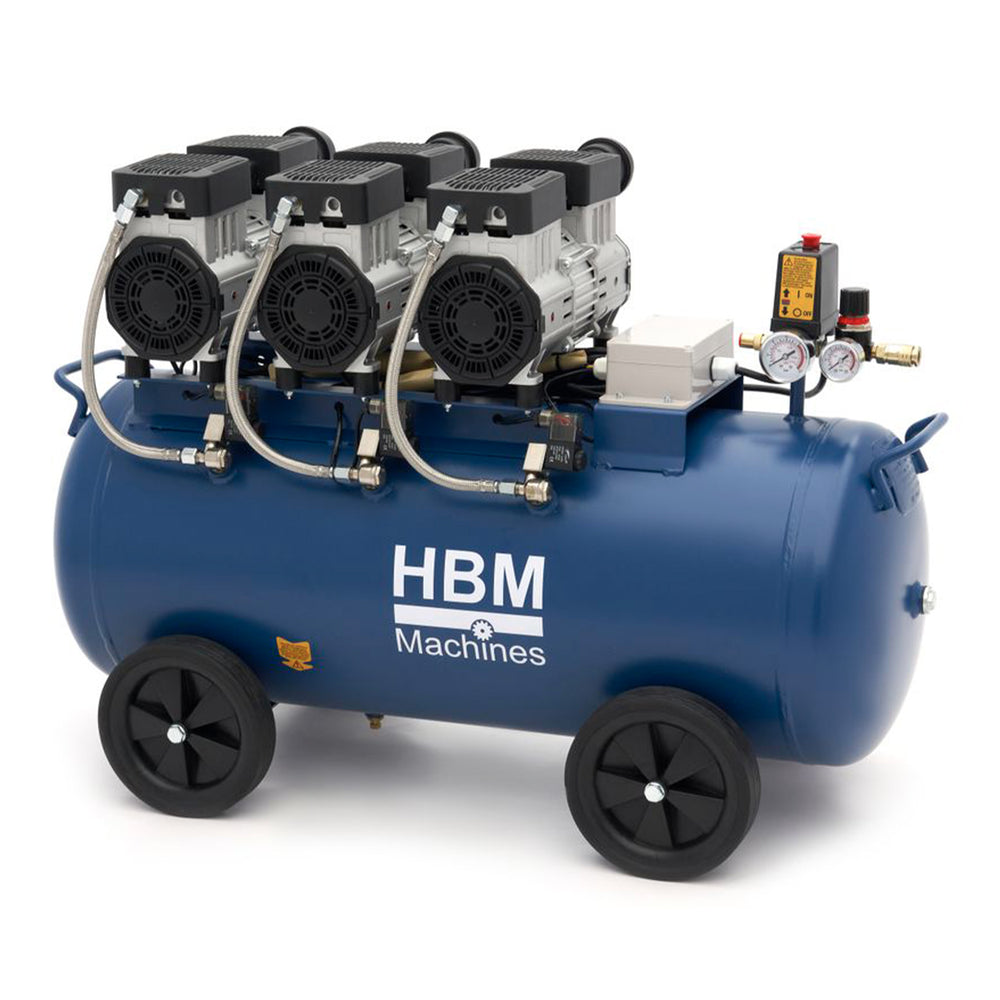 Olajmentes halk kompresszor 90l HBM MACHINES