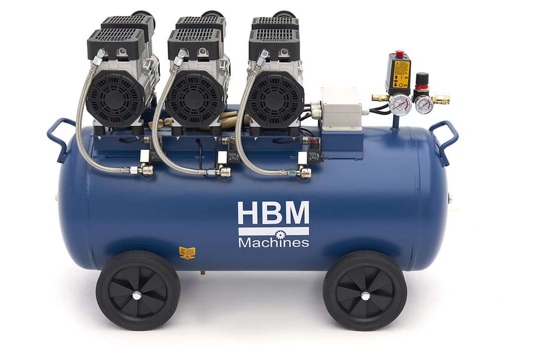 Olajmentes halk kompresszor 90l HBM MACHINES
