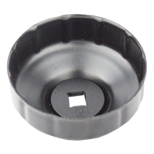 Olajszűrő fedőkulcs 76 mm 12 pontos