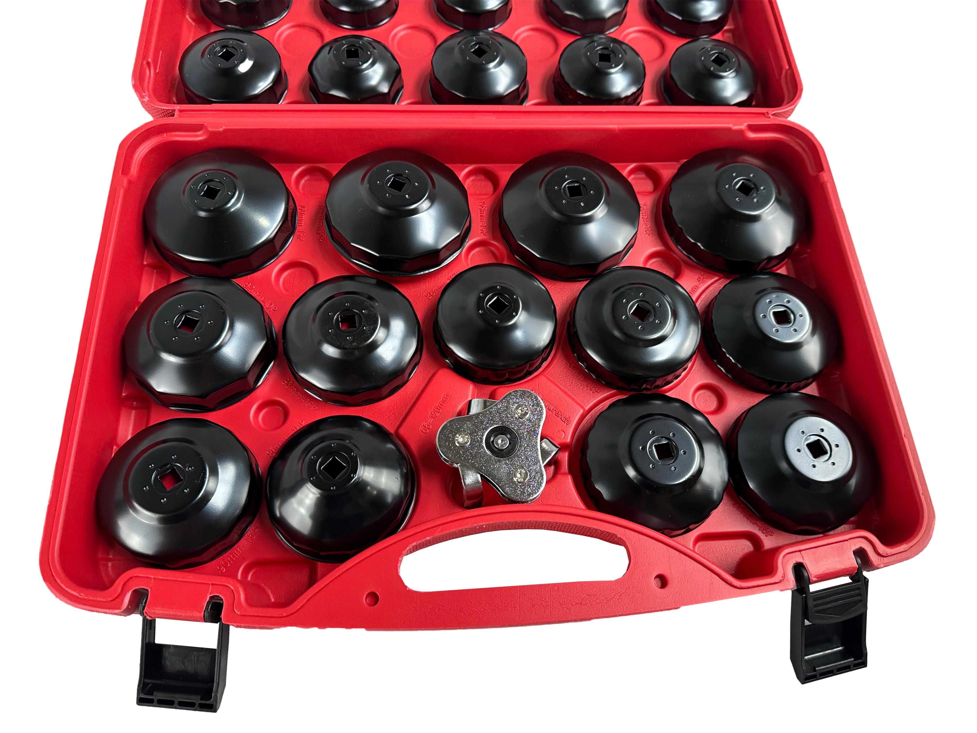 Olajszűrő kupak kulcs készlet 30 darab GEBO TOOLS