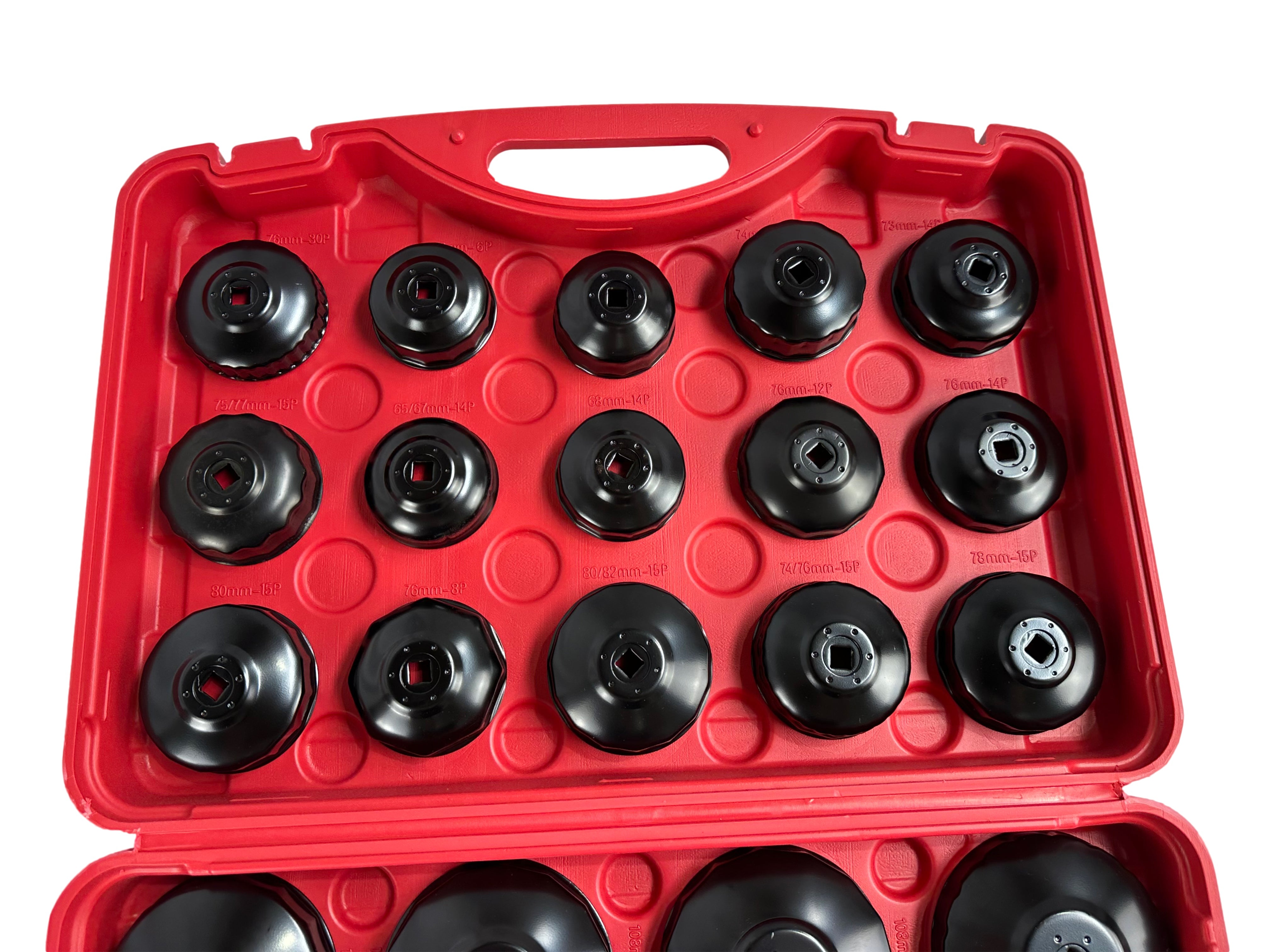 Olajszűrő kupak kulcs készlet 30 darab GEBO TOOLS